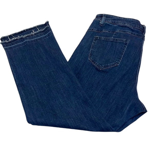 Elena Miro Medium Wash Denim Jeans Size 12 Button Zipper Fly Embellished Pants - Picture 8 of 8